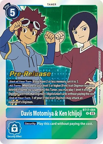 Davis Motomiya & Ken Ichijoji