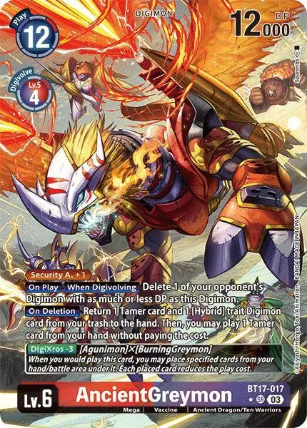 AncientGreymon (Alternate Art)