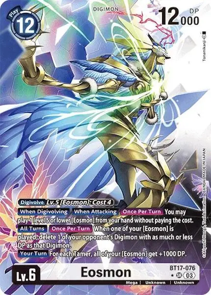 Eosmon - BT17-076 (Alternate Art)