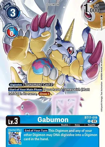 Gabumon (Omnimon Binder Set)