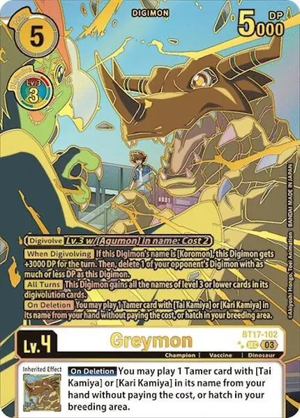 Greymon (Right) (Textured)