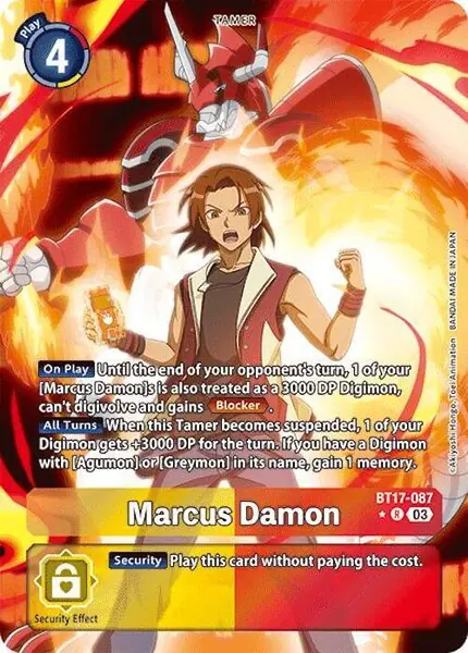 Marcus Damon (Alternate Art)