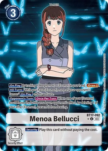 Menoa Bellucci (Box Promotion Pack: Secret Crisis)