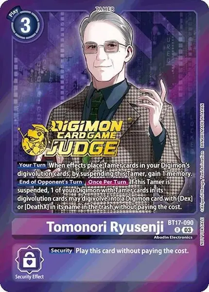 Tomonori Ryusenji (Judge Pack 6)