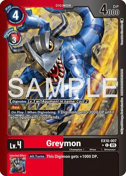Greymon (Limited Foil)