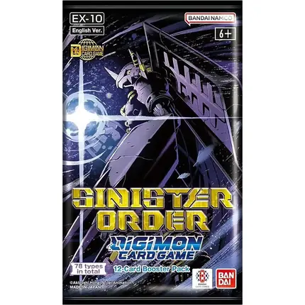 Sinister Order Booster Pack
