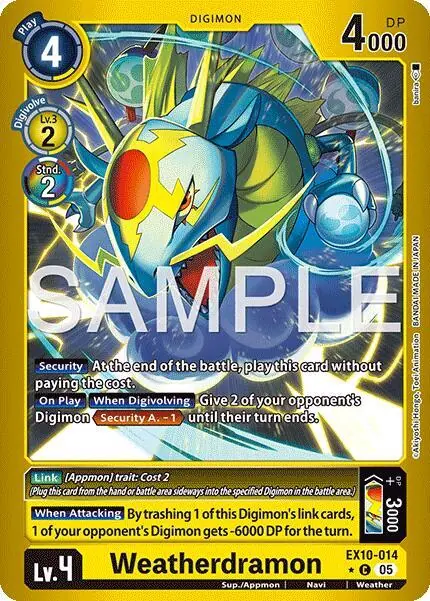 Weatherdramon (Limited Foil)