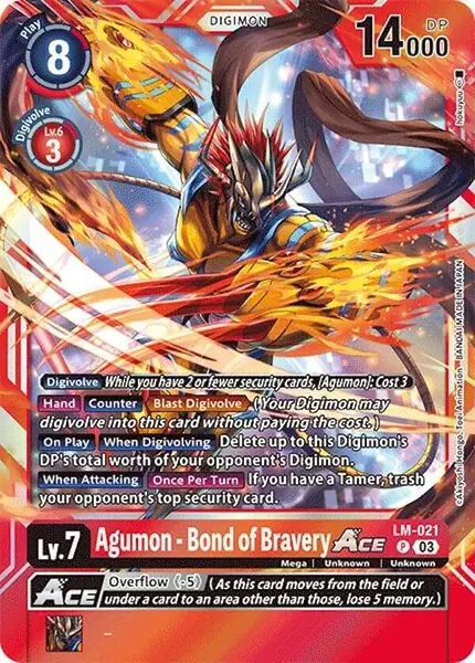 Agumon - Bond of Bravery ACE