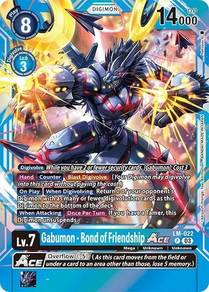 Gabumon - Bond of Friendship ACE