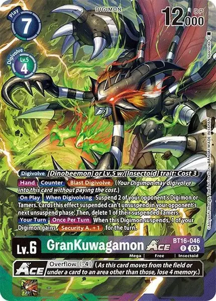 GranKuwagamon ACE (Alternate Art)