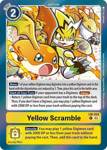 Yellow Scramble