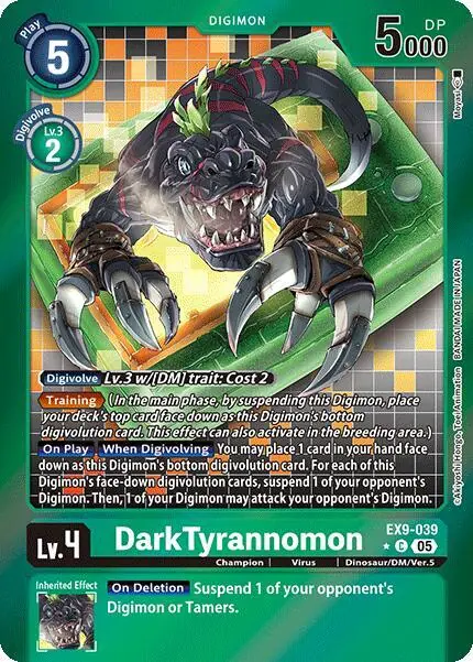 DarkTyrannomon (Limited Foil)