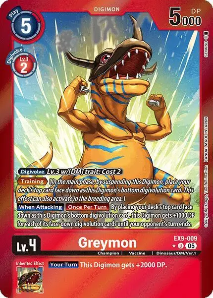 Greymon (Limited Foil)