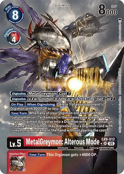 MetalGreymon: Alterous Mode (Alternate Art)