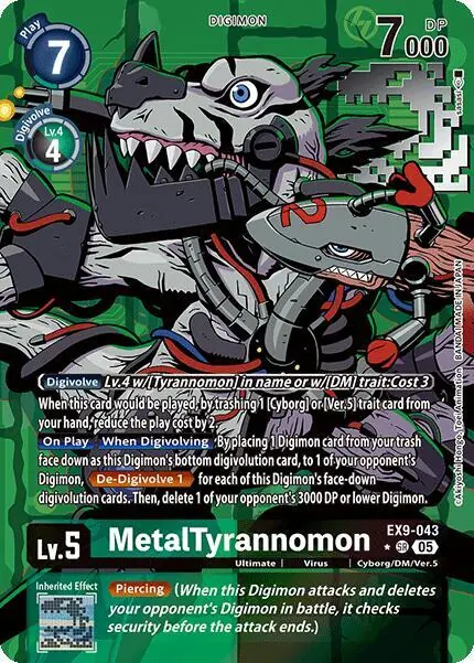 MetalTyrannomon (Alternate Art)