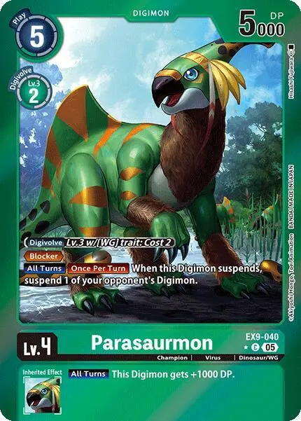 Parasaurmon (Limited Foil)