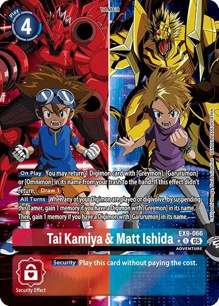 Tai Kamiya & Matt Ishida (Alternate Art)