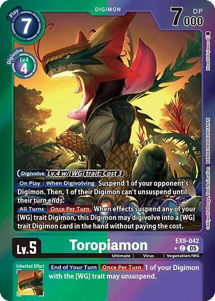 Toropiamon (Limited Foil)