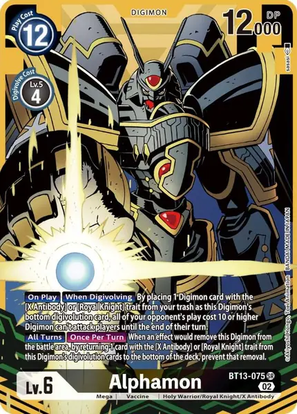 Alphamon (Alternate Art)