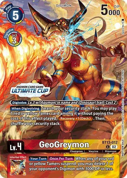 GeoGreymon (Ultimate Cup 2024)
