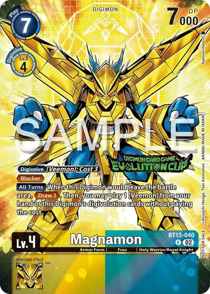 Magnamon - BT13-040 (2024 Evolution Cup)