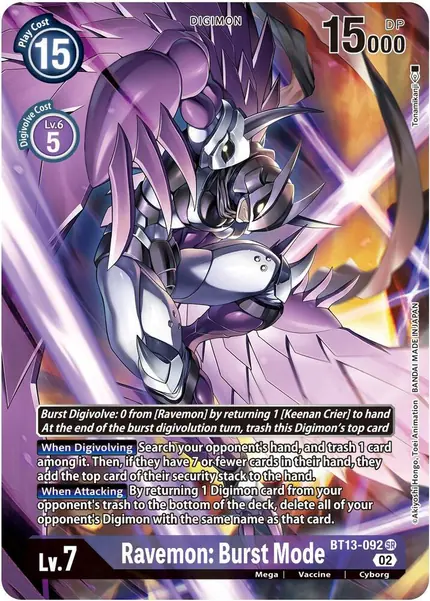 Ravemon: Burst Mode (Alternate Art)