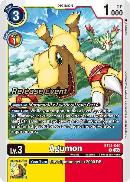 Agumon - BT21-040