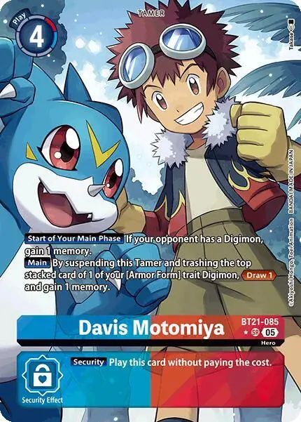 Davis Motomiya (Alternate Art)