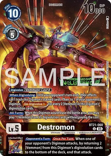 Destromon (Evolution Cup 2026 Vol. 1 Participant)