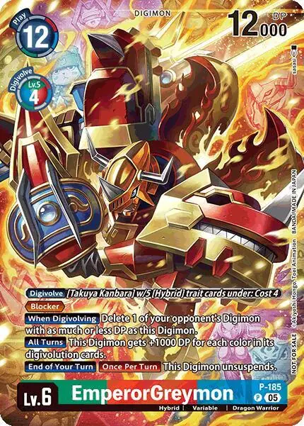 EmperorGreymon (BT-21: Illustration Celebration Pack)