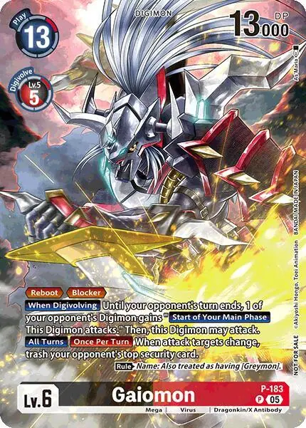 Gaiomon (BT-21: Illustration Celebration Pack)