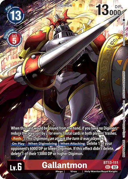 Gallantmon (Limited Card Pack)