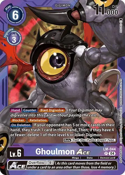 Ghoulmon ACE (Limited Card Pack)