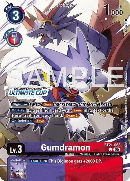 Gumdramon (Ultimate Cup 25-26 Season 2)