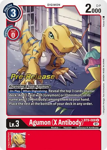 Agumon (X Antibody)