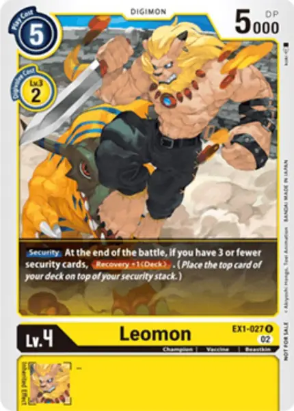Leomon (X Record Pre-Release Tournament)