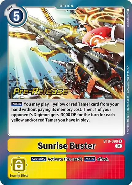 Sunrise Buster