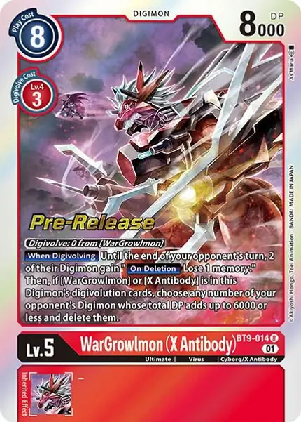 WarGrowlmon (X Antibody)