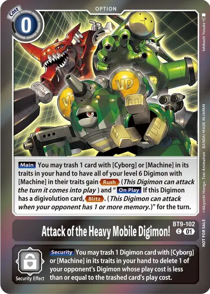 Attack of the Heavy Mobile Digimon! (Event Pack 5)
