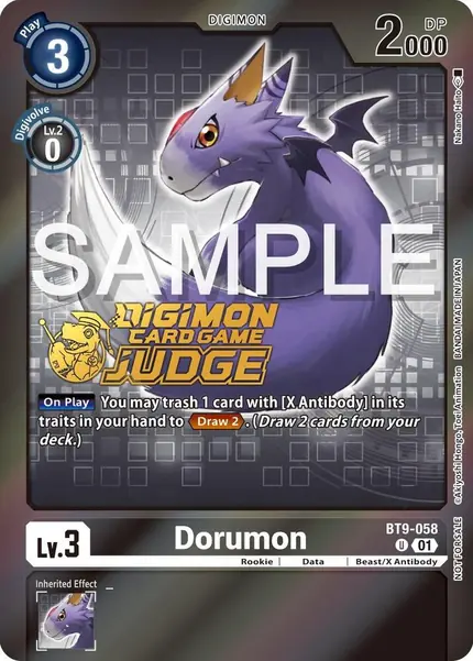 Dorumon (Judge Pack 5)