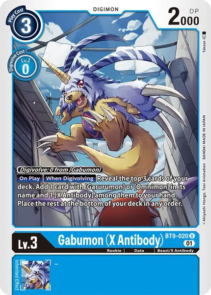Gabumon (X Antibody)