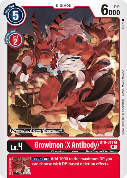 Growlmon (X Antibody)