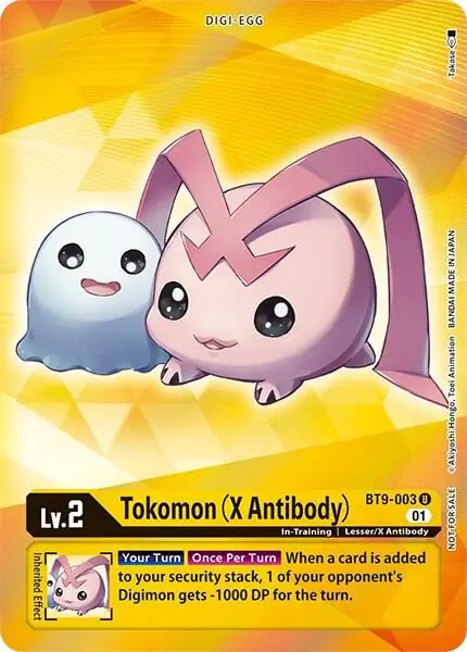 Tokomon (X Antibody) (Box Topper)
