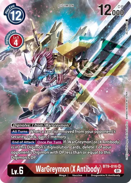 WarGreymon (X Antibody) (Alternate Art)