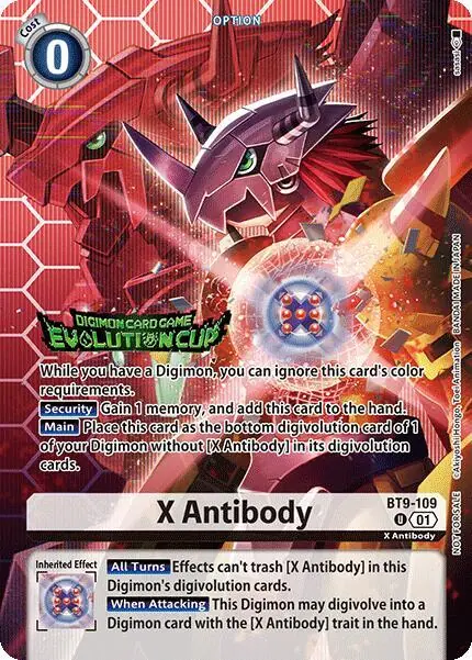 X Antibody (Evolution Cup 2025 Vol. 1)