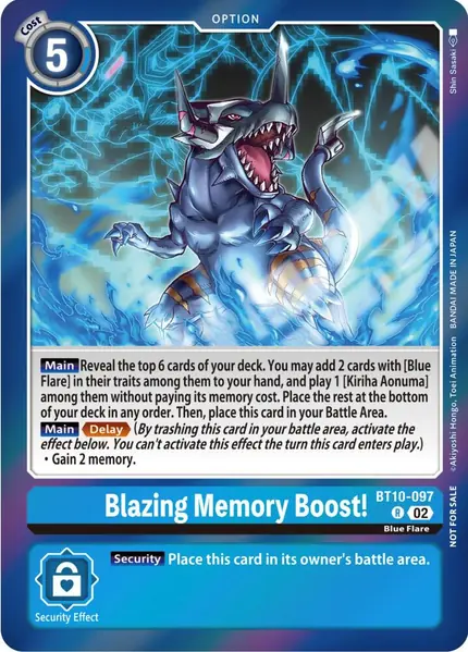 Blazing Memory Boost! (Event Pack 5)