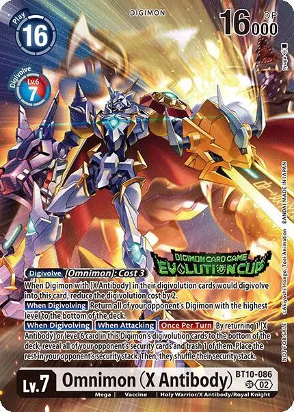 Omnimon (X Antibody) (Evolution Cup 2025 Vol. 1)