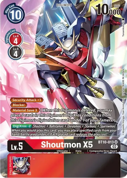 Shoutmon X5 (Alternate Art)