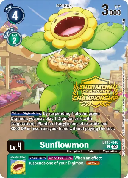 Sunflowmon (Championship 2023 Tamers Pack)