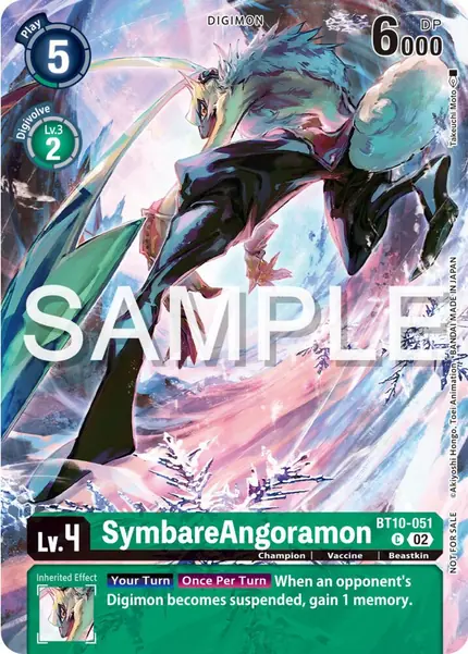 SymbareAngoramon (Digimon Illustration Competition Pack 2023)